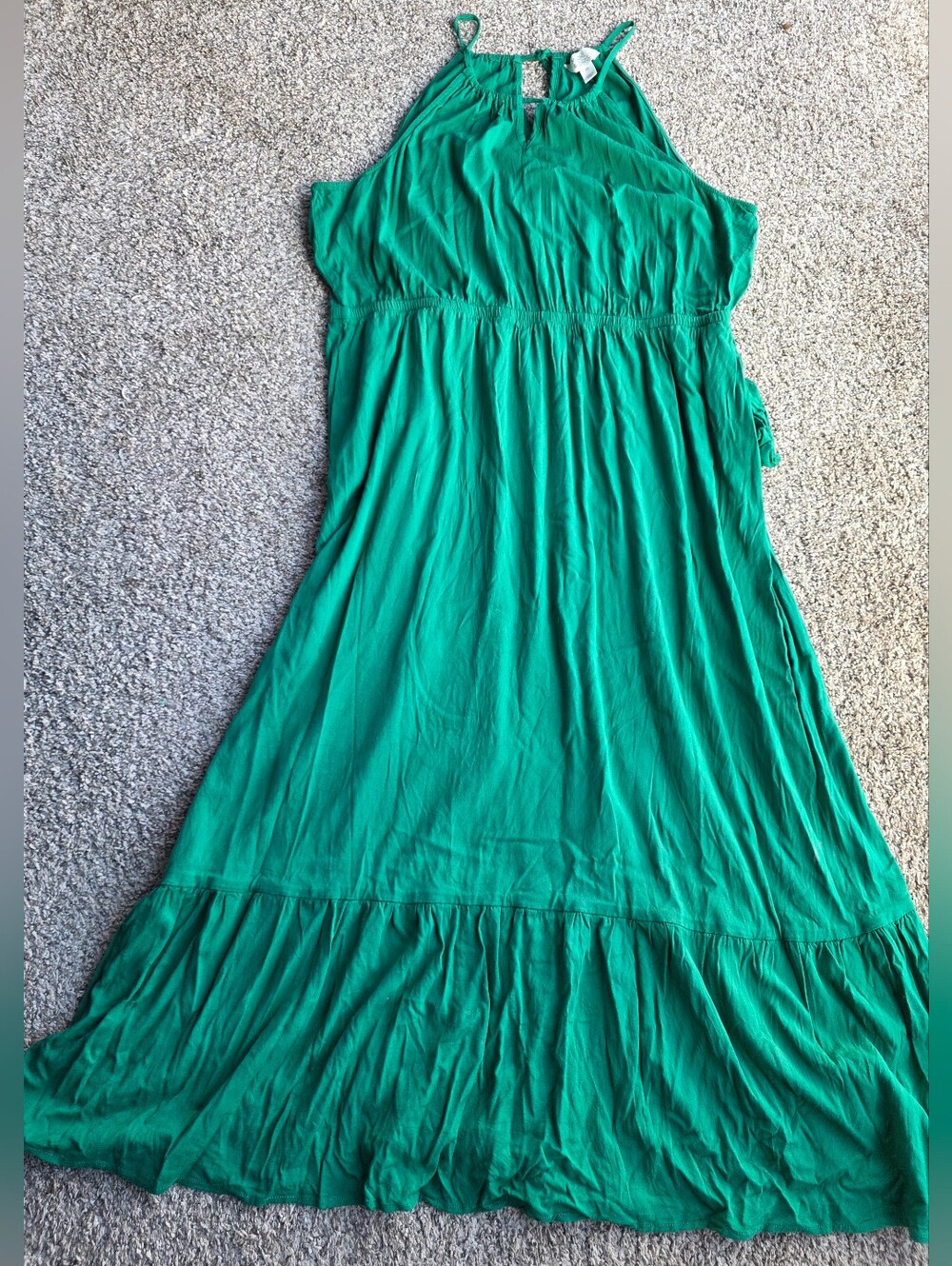 Market & Spruce Emerald Green Maxi Dress